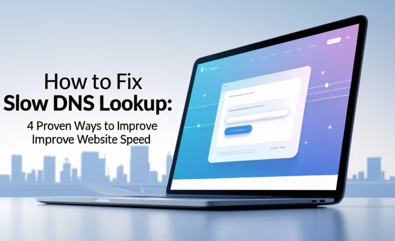 how to fix slow dns lookup?