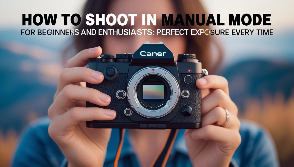 how to shoot in manual mode for Beginners and Enthusiasts: Perfect Exposure Every Time