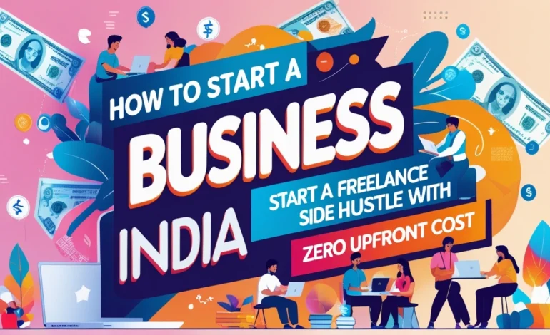 How to Start a Business in India: Start a Freelance Side Hustle With Zero Upfront Cost