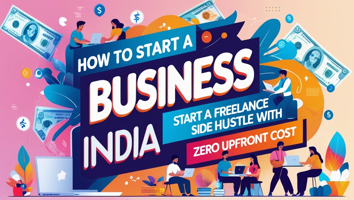 How to Start a Business in India: Start a Freelance Side Hustle With Zero Upfront Cost