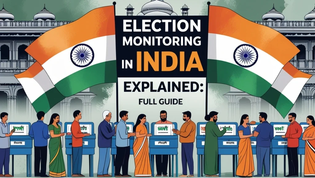 election monitoring in india