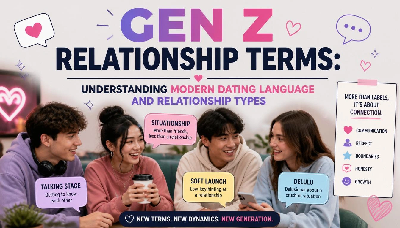 Gen Z Relationship Terms: Understanding Modern Dating Language and Relationship Types