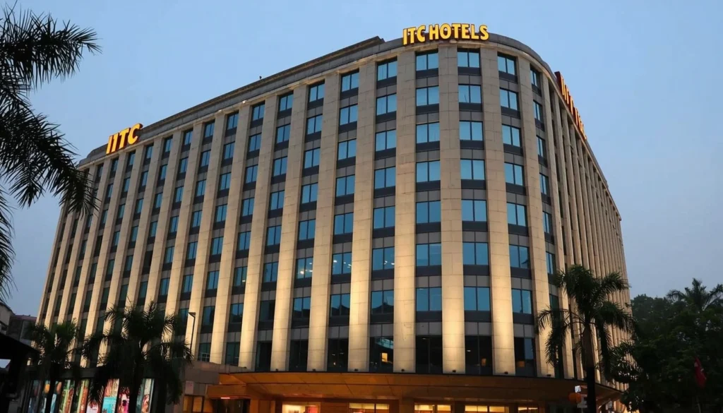 itc hotels share price