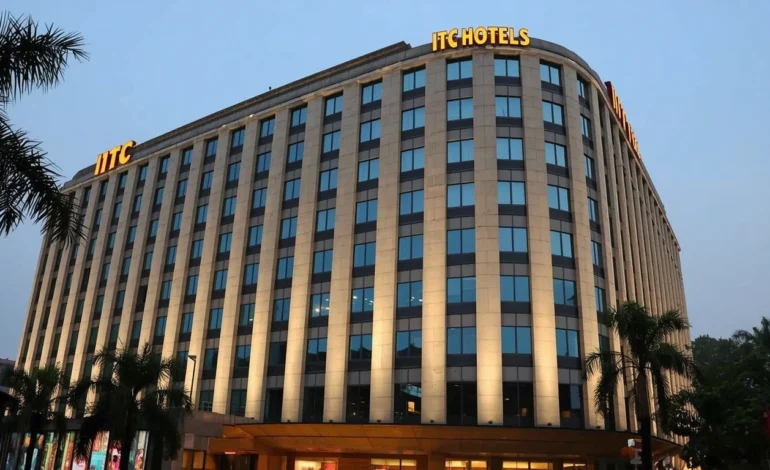 itc hotels share price