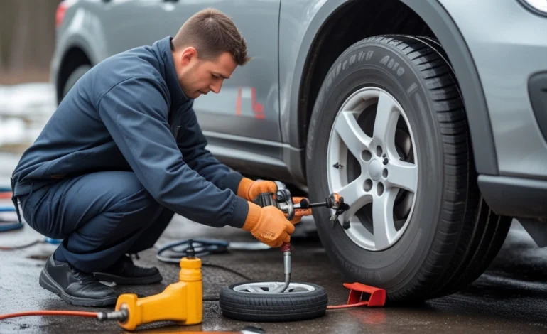 how to change a tire